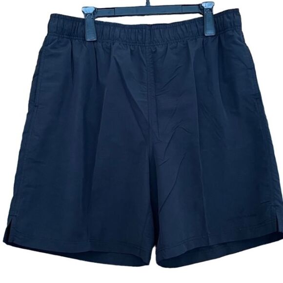 New with tags Cotton Traders black drawstring mesh lined swim trunks size L - Picture 3 of 5
